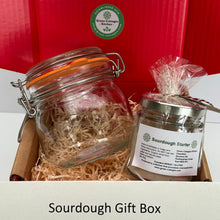 Load image into Gallery viewer, Sourdough Gift Set includes Starter + 0.5l Kilner Jar and recipes