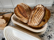 Load image into Gallery viewer, Long Oval Recycled Wood Pulp Bread Mould/Brotform