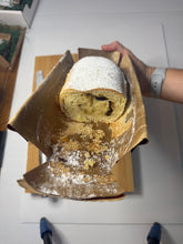 Load image into Gallery viewer, Fabulously Light Stollen with Cranberries, Almond, Raisins, Orange and Brandy
