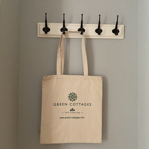 Green Cottages Kitchen organic cotton shopping tote