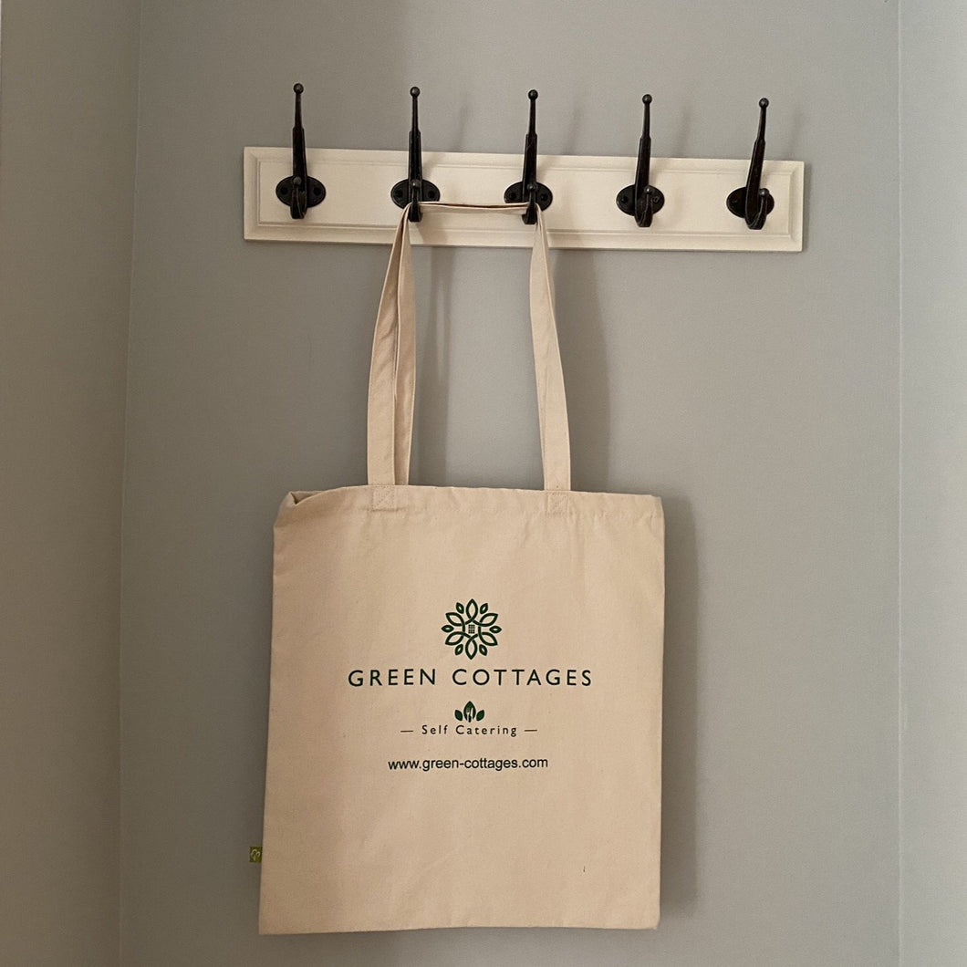 Green Cottages Kitchen organic cotton shopping tote